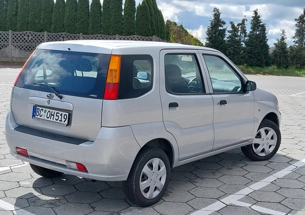 Subaru Justy cena 14400 przebieg: 154000, rok produkcji 2004 z Opalenica małe 352